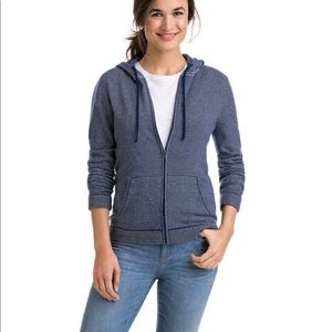 Vineyard Vines Blue and White Cardigan Sweater